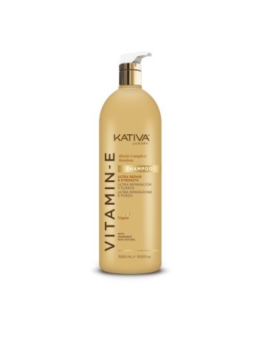 Kativa Vitamin E Shampoo Ultra Repair und Strength 1000ml