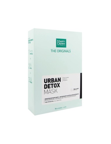 MartiDerm Die Originale Urban Detox Maske 10uni