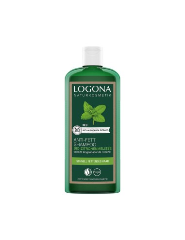 Logona Shampoo für fettiges Haar mit Melissenextrakt 250ml