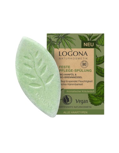 Logona Festes Conditioner mit Hanföl und Brennnessel 60g