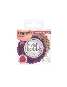 Invisibobble Sprunchie Slim The Snuggle is Real x2