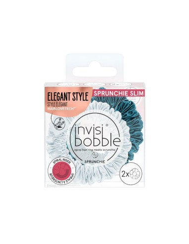 Invisibobble Sprunchie Slim Cool as Ice x2