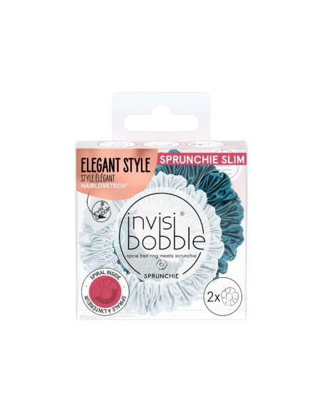 Invisibobble Sprunchie Slim Cool as Ice x2