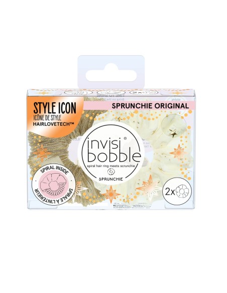 Invisibobble Sprunchie Time to Shine Bring on the Night x2