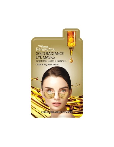 Montagne Jeunesse Gold Radiance Augenmaske mit 2 Bändern