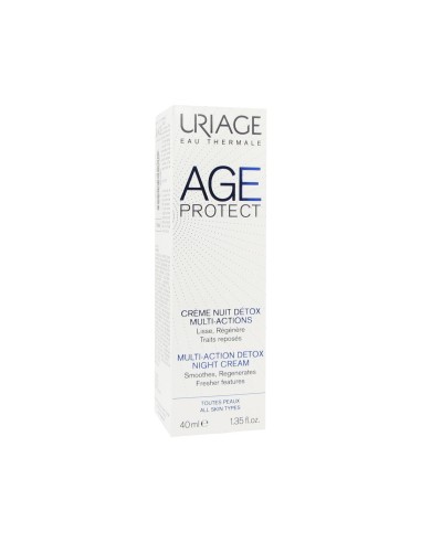 Uriage Age Protect Nacht Detox Multi Action Creme 40ml