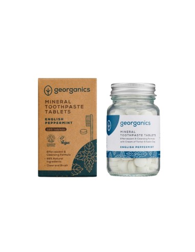 Georganics Zahnpasta Minze Pfefferminze 120 Tabletten