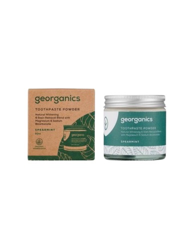 Georganics Aufhellungspuder mit Minzöl 60 ml