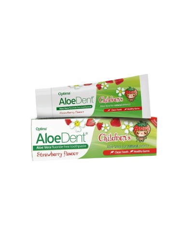 AloeDent Kinder-Zahnpasta Erdbeer-Geschmack 50ml