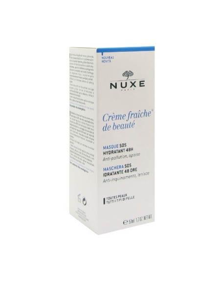 Nuxe Crème Fraîche de Beauté 24h Beruhigende und regenerierende frische Maske 50ml