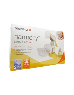 Medela Harmony Kit Pumpe und Futter 2