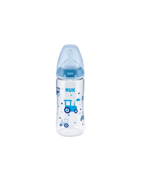 NUK First Choice Silikontemperaturanzeigeflasche 6-18M L 300ml NUK First Choice Silikontemperaturanzeigeflasche 6-18M L 300ml