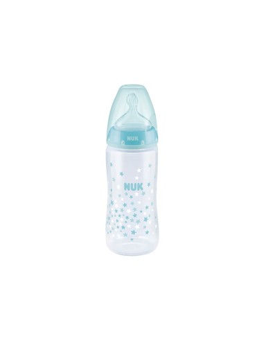 NUK First Choice Silikontemperaturanzeigeflasche 6-18M L 300ml