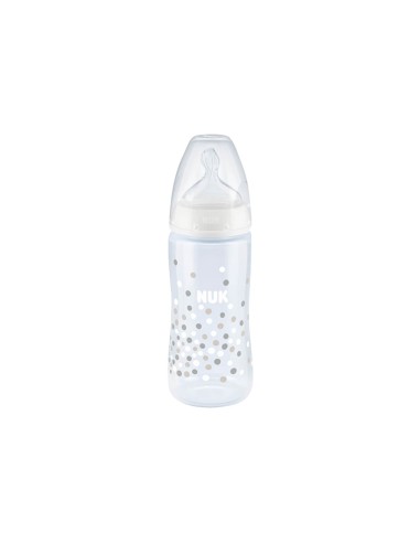 NUK First Choice Silikontemperaturanzeigeflasche 6-18M L 300ml