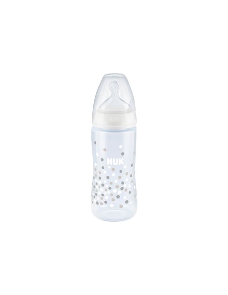 NUK First Choice Silikontemperaturanzeigeflasche 6-18M L 300ml NUK First Choice Silikontemperaturanzeigeflasche 6-18M L 300ml