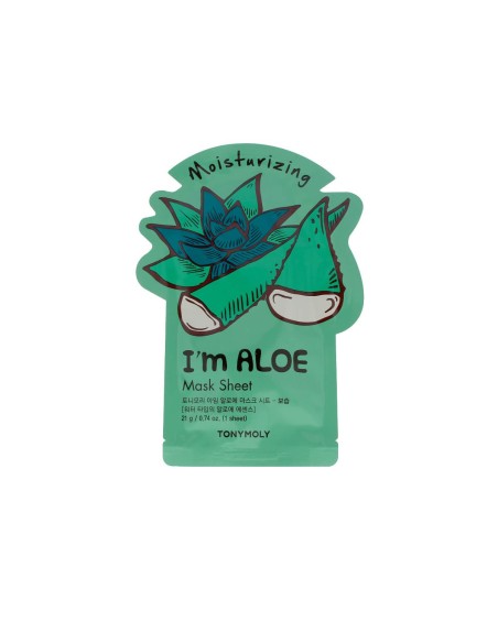 Tony Moly I'm Aloe Mask Feuchtigkeitsspendendes Blatt 1uni Tony Moly I'm Aloe Mask Feuchtigkeitsspendendes Blatt 1uni