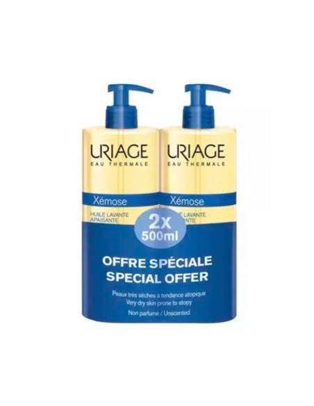 Uriage Xémose Duo Beruhigendes Reinigungsöl 500ml