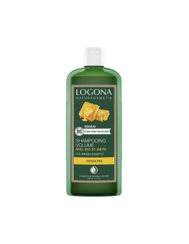 Logona Volumen Shampoo mit Bio-Honig und Bier 500ml