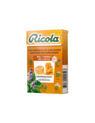 Ricola Mel und Schweizer Kräuter 50g