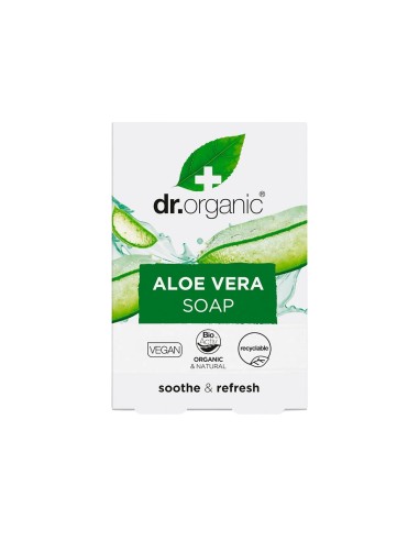 Dr. Organic Aloe Vera Seife 100g