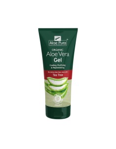 Aloe Pura Bio-Aloe Vera Gel mit Melaleuca-Öl 200ml