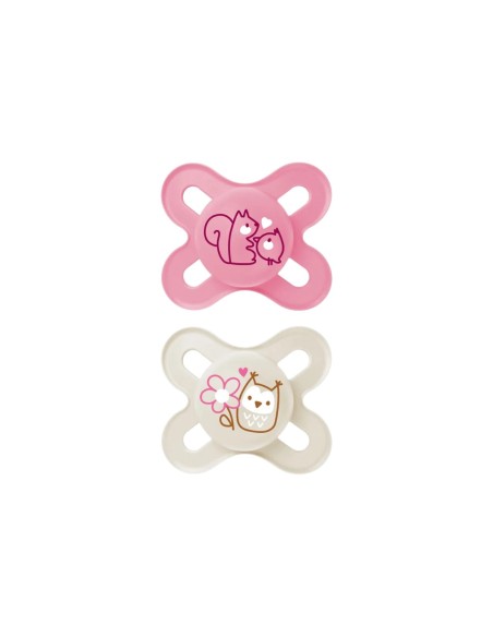 MAM Schnuller Original Start Rosa 0-2M 2 Stk. MAM Schnuller Original Start Rosa 0-2M 2 Stk.