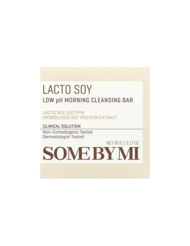 Some By Mi Lacto Soy Low pH Morning Cleansing Bar Gesichtsseife 90g