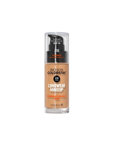 Revlon Colorstay Makeup für Mischhaut bis Ölige Haut N.310 Warm Golden 30ml