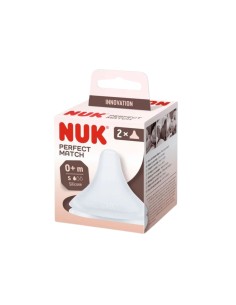 NUK Perfect Match Sauger S 0+ Monate