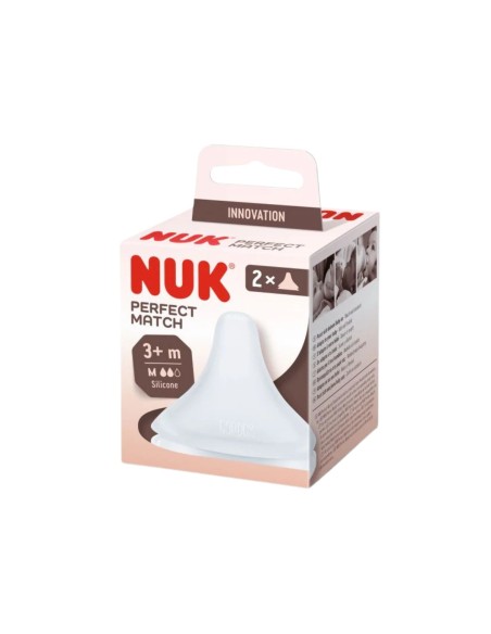 NUK Perfect Match Sauger M 3+M