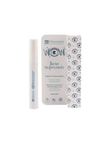 laSaponaria WOW Serum Kräftigendes Wimpern- und Augenbrauenserum 10ml