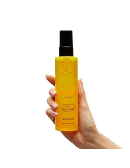 Sensilis Sun Secret Bronzing Booster Öl Gel SPF30 200ml