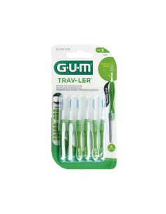 Zahnfleischbürste Gum Trav-ler 1,1 mm x 6