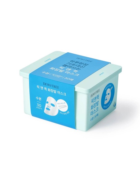 Dewytree Pick and Quick Refreshing Aqua Mask 30 Sheets Dewytree Pick and Quick Refreshing Aqua Mask 30 Sheets