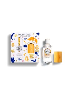 Roger Gallet Pack Bois D'Orange Parfüm Wasser 100ml und Duftkerze Geschenk 2