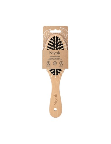 Niyok Holzbürste für Haare 22,5cm