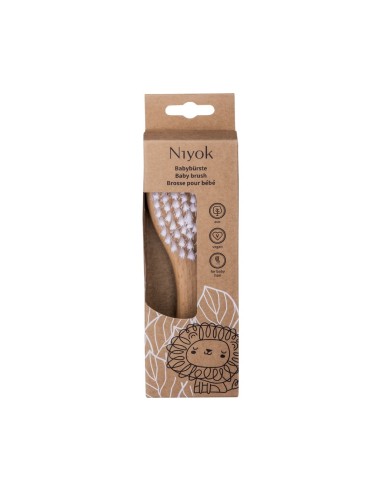 Niyok Holzbürste für Babys