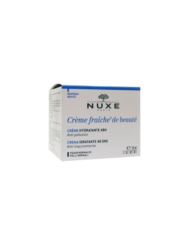 Nuxe Crème Fraîche de Beauté 48h beruhigende und feuchtigkeitsspendende Creme normale Haut 50ml