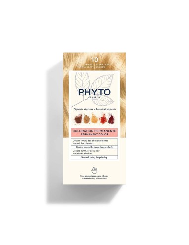 Phyto-Farbe dauerhafte Färbung mit Gemüsepigmenten 10 zusätzliches Licht blond