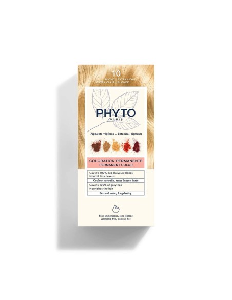 Phyto-Farbe dauerhafte Färbung mit Gemüsepigmenten 10 zusätzliches Licht blond