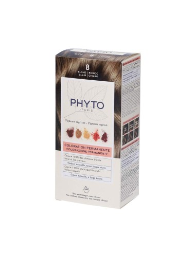 Phyto-Farbe dauerhafte Färbung mit Pigmenten Gemüse 8 Licht blond