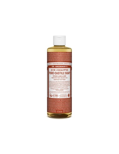 Dr. Bronners Biologische Eukalyptus-Flüssigseife 475 ml