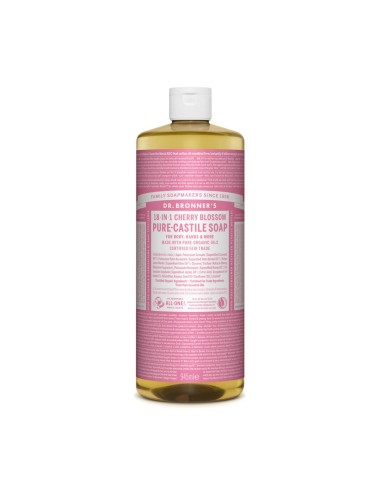 Dr. Bronners Biologische Kirschblüten-Flüssigseife 945ml