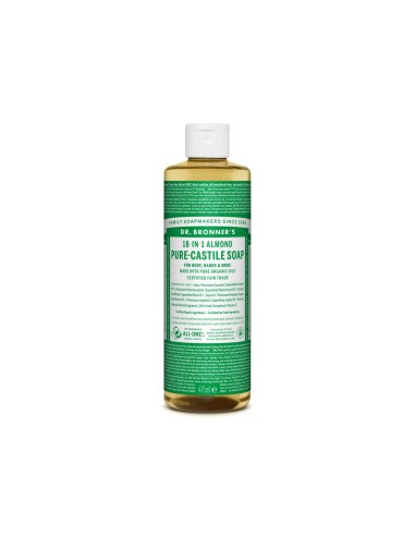 Dr. Bronners Biologische Mandel-Flüssigseife 475ml