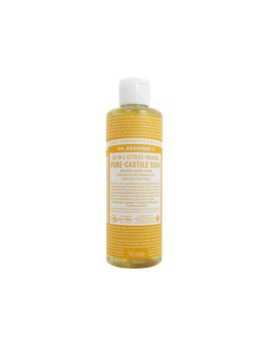 Dr. Bronners Citrus-Orange Biologische Flüssigseife 240ml