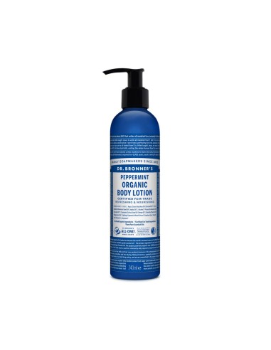 Dr. Bronners Mint Biologische feuchtigkeitsspendende Körperlotion 240ml