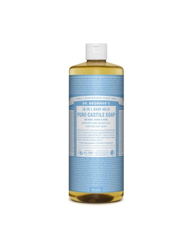 Dr. Bronners sanfte biologische Flüssigseife - Baby ohne Parfüm 945ml