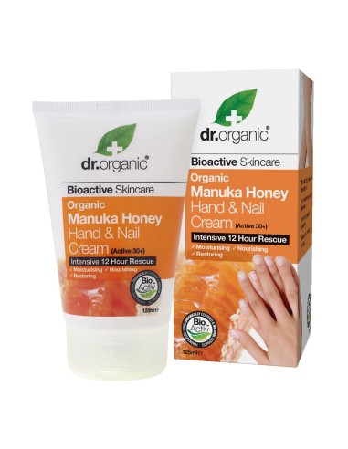 Dr.Organic Organic Manuka Honey Hand- und Nagelcreme 125ml