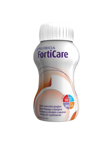 Forticare Oral Supplement Peach Gengibre Pack 4 x 125 ml