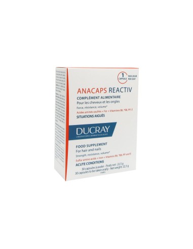 Ducray Anacaps Reactiv 30 Kaps